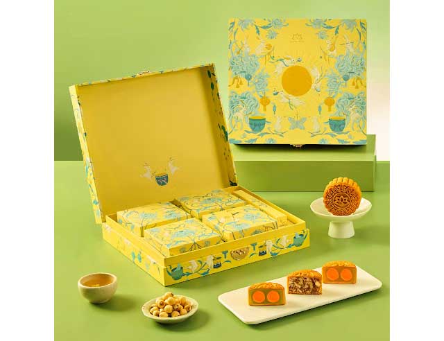 Bánh Trung Thu Khách Sạn Hà Nội 2025 - Hộp 4 bánh to QTTT28