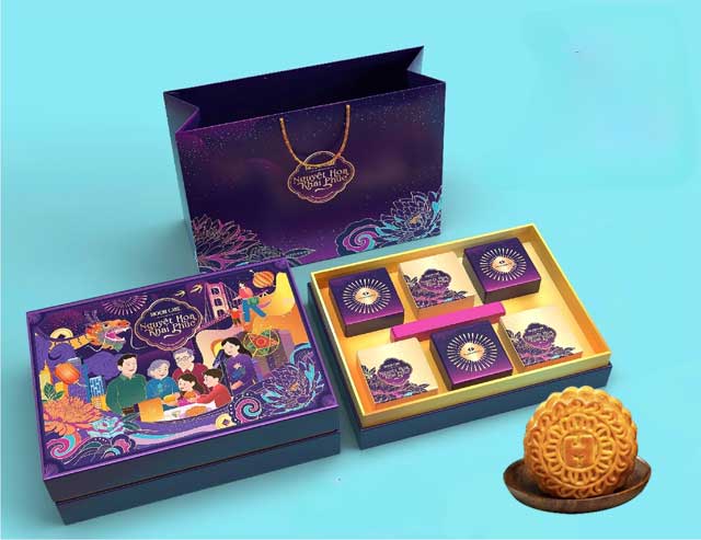 Hộp Quà Trung Thu Nguyệt Hoa Khai Phúc - Món Quà Ý Nghĩa Cho Mùa Trăng 2025