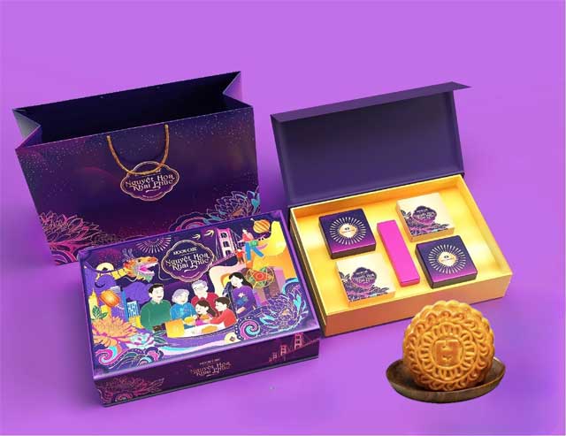 Hộp Quà Trung Thu Nguyệt Hoa Khai Phúc - Món Quà Ý Nghĩa Cho Mùa Trăng 2025